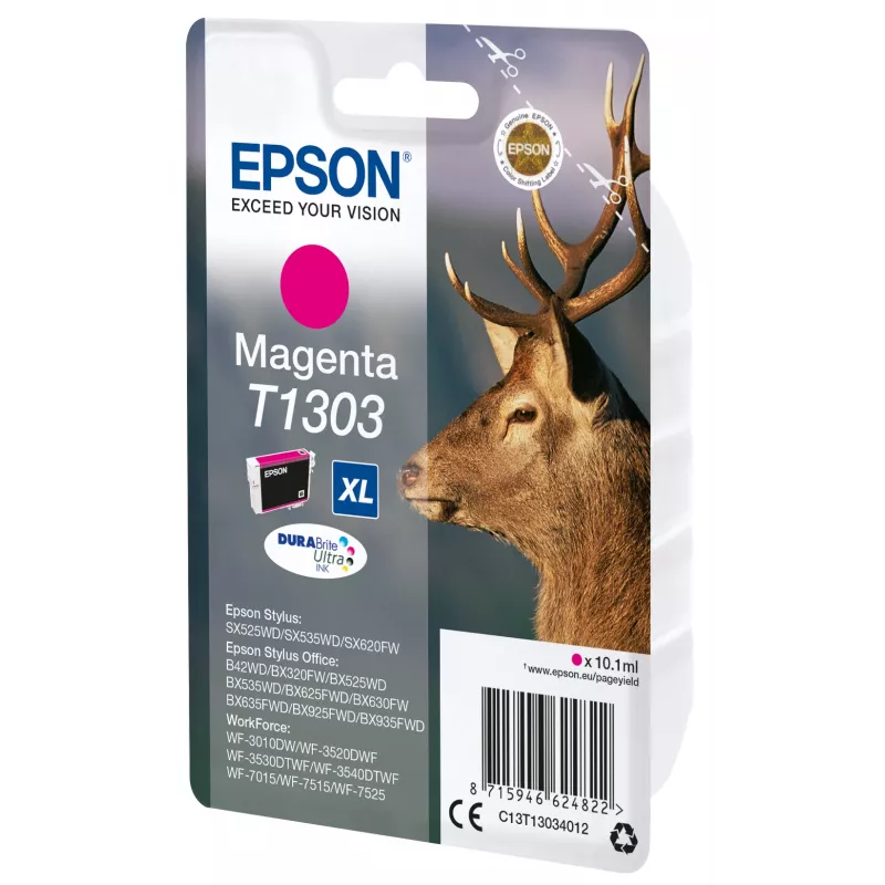 Epson Stag confezione singola magenta T1303 inchiostro DURABrite Ultra