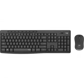 LOGITECH Mk295 Silent Wireless Combo Graphite Azerty francese