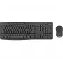 LOGITECH Mk295 Silent Wireless Combo Graphite Azerty francese