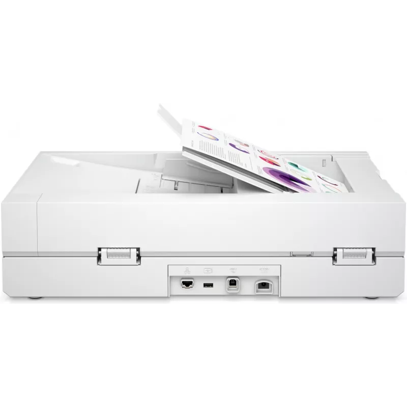 HP Scanjet Enterprise Flow N6600 fnw1 scanner piano e ADF 1200 x 1200 DPI A4 bianco