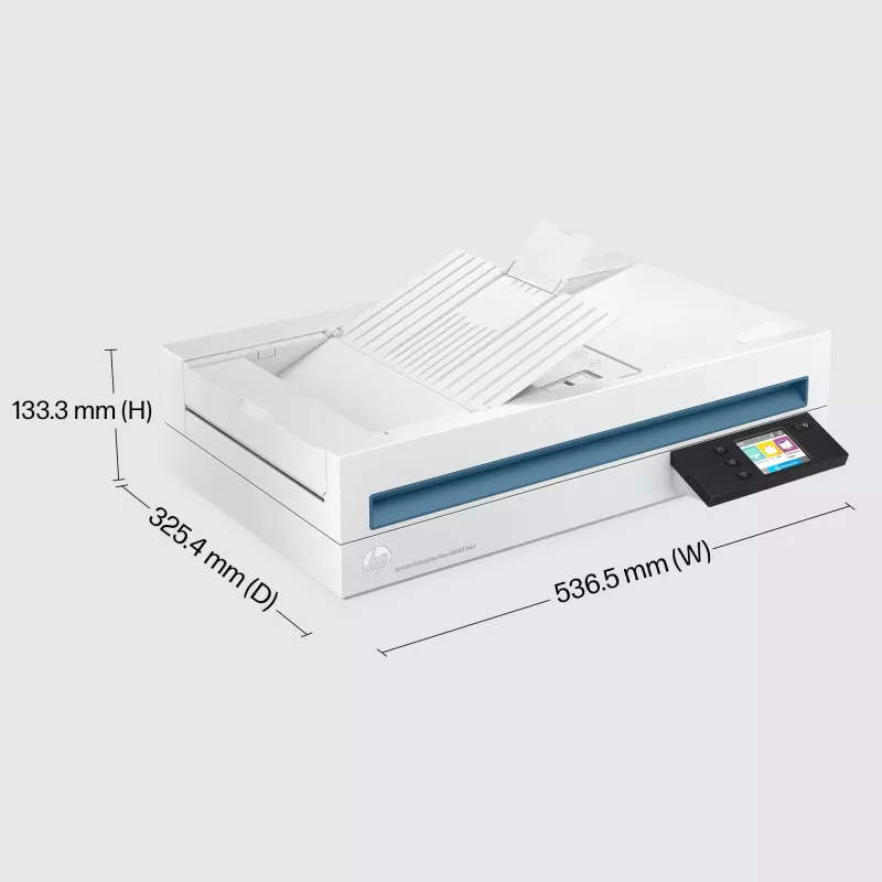 HP Scanjet Enterprise Flow N6600 fnw1 scanner piano e ADF 1200 x 1200 DPI A4 bianco