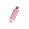 TRANSCEND Esd310p – SSD portatile 1 TB – USB Type-A / USB Type-C – rosa