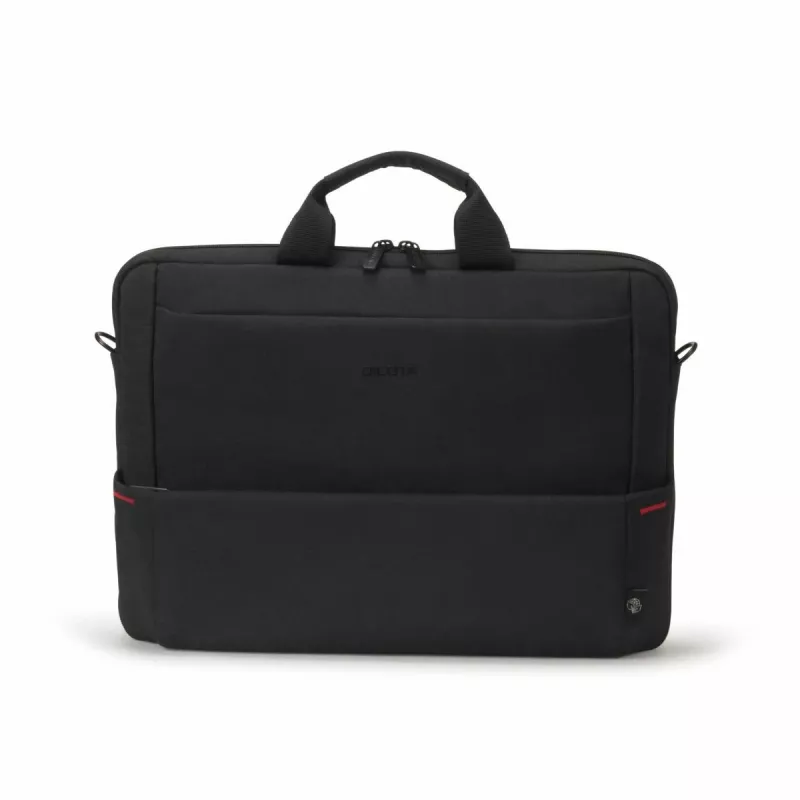 DICOTA Eco schlank Case Plus Base – borsa per notebook 13-15,6 pollici - nero / 300d RPET poliestere