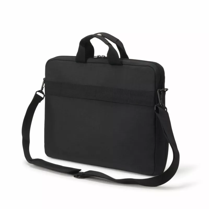 DICOTA Eco schlank Case Plus Base – borsa per notebook 13-15,6 pollici - nero / 300d RPET poliestere