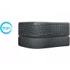 LOGITECH Ergo K860 – tastiera wireless divisa, grafite, AZERTY, francese