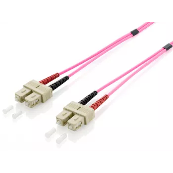 Equip Cavo patch in fibra ottica SC/SC, OM4, 0,5 m