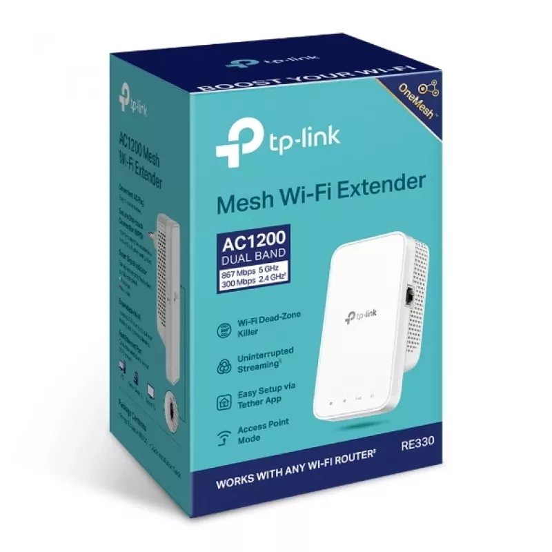 TP-Link RE335 Ripetitore di rete 867 Mbit/s bianco