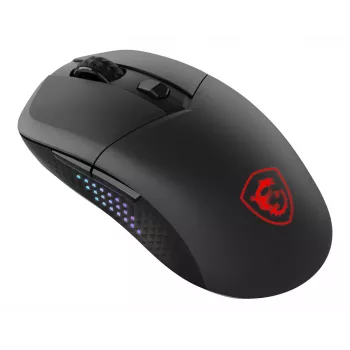 MSI VERSA 300 ELITE WIRELESS Mouse da gaming per destrorsi RF Wireless + Bluetooth + USB Type-C ottico 26000 DPI