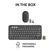 LOGITECH Pebble 2 Combo per Tonal Graphite Qwerty US