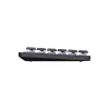 LOGITECH MX Mechanical Tastiera performance wireless illuminata – Graphite, US International, QWERTY, tattile, silenziosa