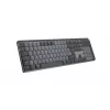 LOGITECH MX Mechanical Tastiera performance wireless illuminata – Graphite, US International, QWERTY, tattile, silenziosa
