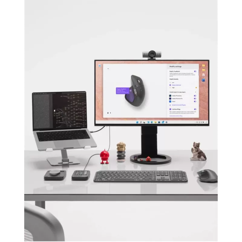 LOGITECH Mx Master 4 - Mouse wireless - grafite