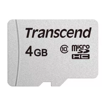 TRANSCEND scheda Micro SDHC 300S 4 GB UHS-I U1 senza adattatore