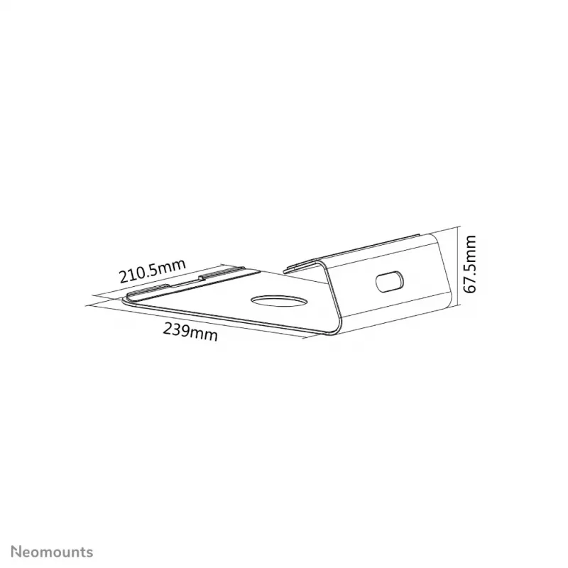 Neomounts NSLS025 supporto per laptop 10-17