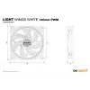 be quiet! Light Wings White | 140mm PWM confezione da tre ventole per case 14 cm 3 pezzi