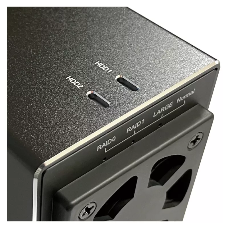 LC-POWER Lc-35u3-raid-2, case esterno per 2 dischi da 3,5