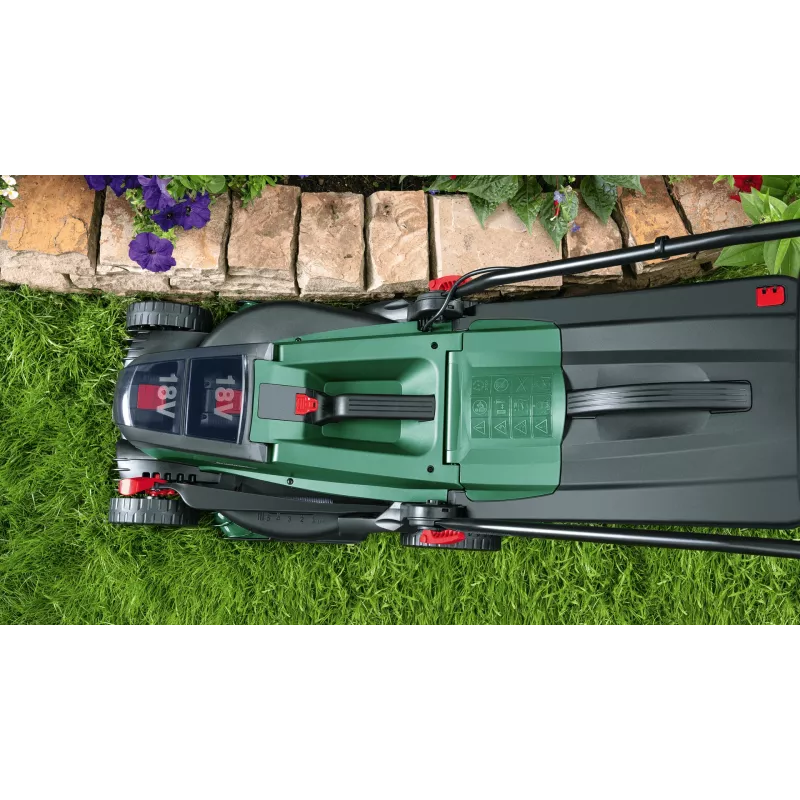 Tosaerba a batteria Bosch 37-550 nero, verde