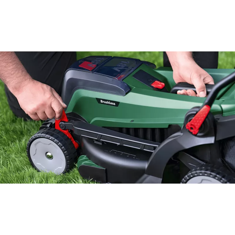 Tosaerba a batteria Bosch 37-550 nero, verde