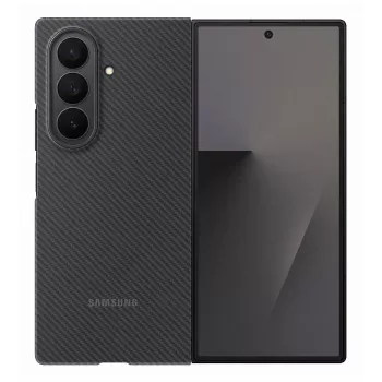 Samsung EF-XF966SBEGWW Carbon Shield custodia per Galaxy Z Fold7, nero