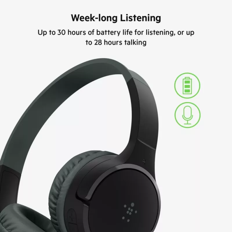 BELKIN Headset Kids - Soundform Kids - stereo - nero