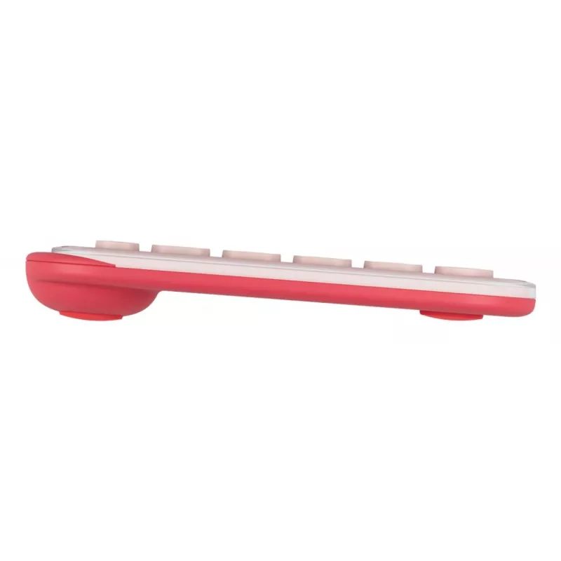 LOGITECH tastiera wireless - Pop Icon Keys - rosa e bianco sporco Qwerty UK