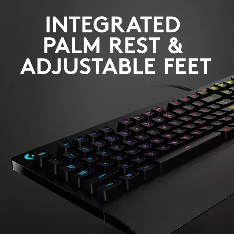 Tastiera gaming Logitech G G213 Prodigy full-size RGB LED con filo
