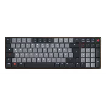 CHERRY KW 550 MX LP tastiera ufficio/casa USB + Bluetooth QWERTZ tedesco nero