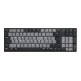 CHERRY KW 550 MX LP tastiera ufficio/casa USB + Bluetooth QWERTZ tedesco nero