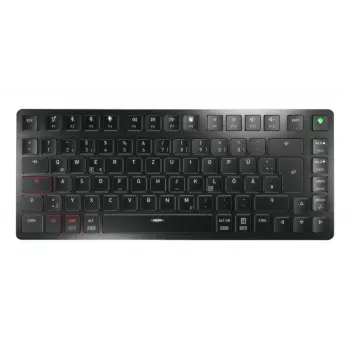 CHERRY KW X ULP 2.0 MINI tastiera ufficio/casa USB + RF Wireless + Bluetooth QWERTZ tedesco nero