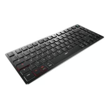 CHERRY KW X ULP 2.0 MINI tastiera ufficio/casa USB + RF Wireless + Bluetooth QWERTZ tedesco nero