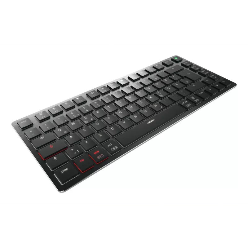 CHERRY KW X ULP 2.0 MINI tastiera ufficio/casa USB + RF Wireless + Bluetooth QWERTZ tedesco nero