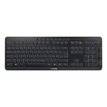 CHERRY Stream Ultimate tastiera ufficio/casa USB + RF Wireless + Bluetooth QWERTZ tedesco nero