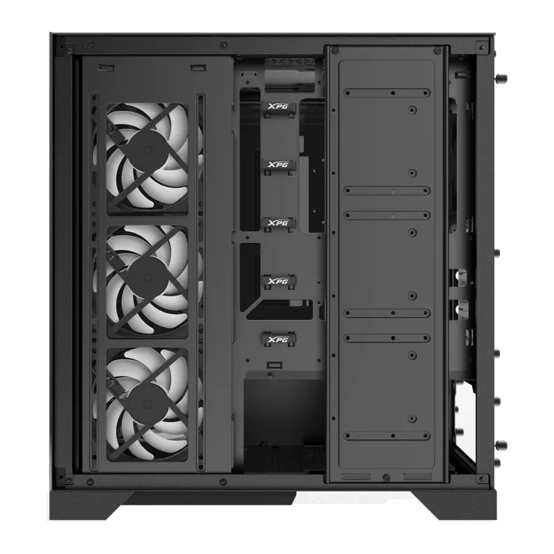 XPG INVADER X Mid-Tower nero, Midi Tower, PC, nero, ATX, micro ATX, Mini-ITX, SPCC, 17,5 cm