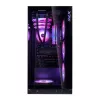 XPG Invader X BTF case PC Midi Tower, ATX/Micro-ATX/Mini-ITX, vetro temperato, 5 ventole ARGB da 120 mm, USB-C, senza alimentatore, nero