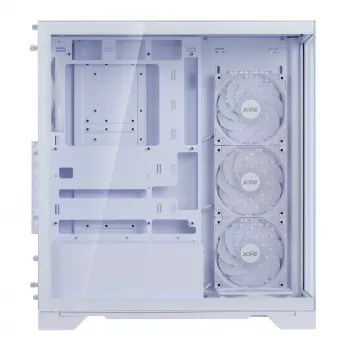XPG INVADER X BTF CASE MID-TOWER bianco, Midi Tower, PC, bianco, ATX, micro ATX, Mini-ATX, SPCC, vetro temperato, 17,5 cm