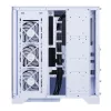 XPG Invader X BTF case PC Midi Tower, ATX/Micro-ATX/Mini-ITX, pannello laterale trasparente, 5 ventole ARGB da 120 mm, USB-C, senza alimentatore, bianco