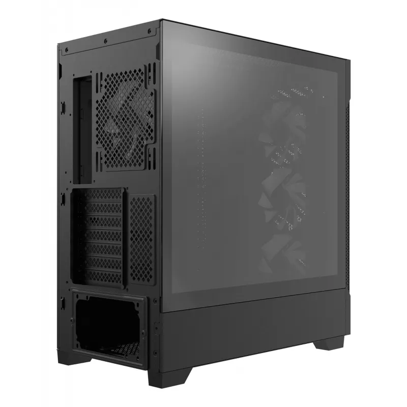 XPG STARKER AIR BTF Mid-Tower nero, Midi Tower, PC, nero, ATX, EATX, micro ATX, Mini-ITX, SPCC, vetro temperato, Gaming