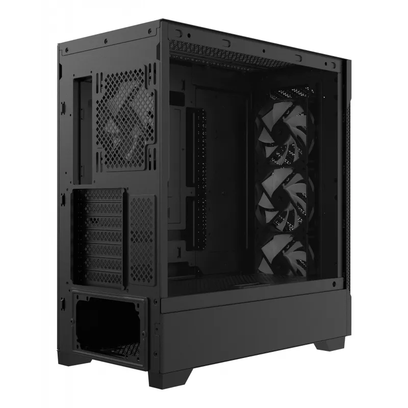 XPG STARKER AIR BTF Mid-Tower nero, Midi Tower, PC, nero, ATX, EATX, micro ATX, Mini-ITX, SPCC, vetro temperato, Gaming