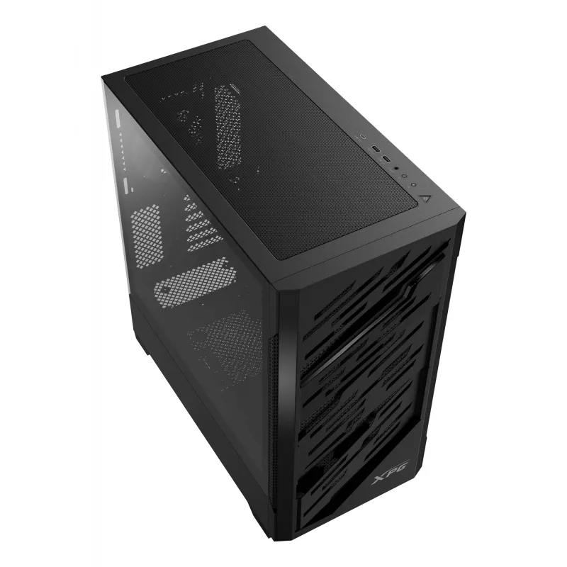 XPG STARKER AIR BTF Mid-Tower nero, Midi Tower, PC, nero, ATX, EATX, micro ATX, Mini-ITX, SPCC, vetro temperato, Gaming
