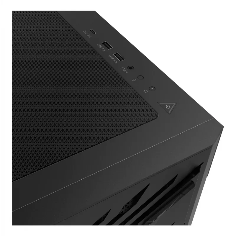 XPG STARKER AIR BTF Mid-Tower nero, Midi Tower, PC, nero, ATX, EATX, micro ATX, Mini-ITX, SPCC, vetro temperato, Gaming