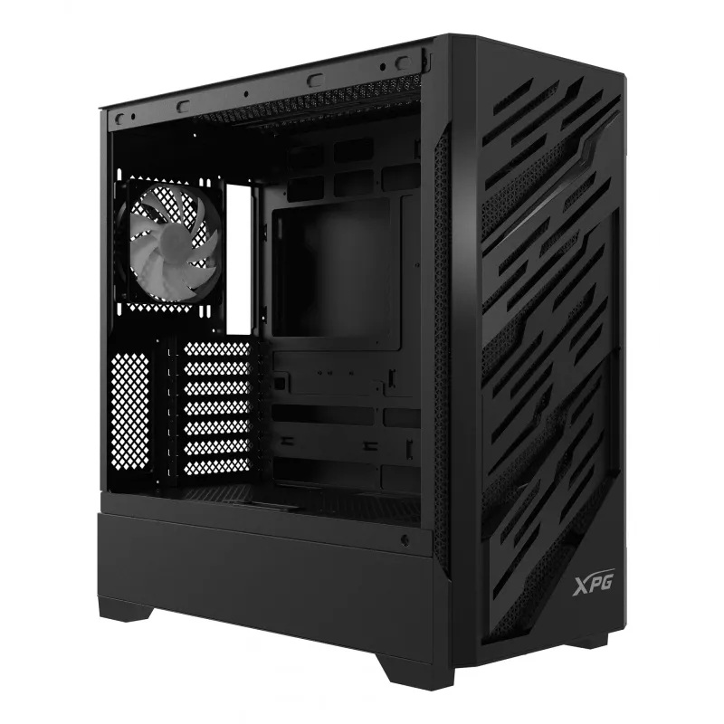 XPG STARKER AIR BTF Mid-Tower nero, Midi Tower, PC, nero, ATX, EATX, micro ATX, Mini-ITX, SPCC, vetro temperato, Gaming