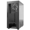 XPG Invader X Mini case PC Midi Tower, ATX/Micro-ATX/Mini-ITX, vetro temperato, 5 ventole ARGB da 120 mm, USB-C, senza alimentatore, nero