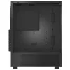 XPG Invader X Mini case PC Midi Tower, ATX/Micro-ATX/Mini-ITX, vetro temperato, 5 ventole ARGB da 120 mm, USB-C, senza alimentatore, nero