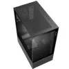 XPG Invader X Mini case PC Midi Tower, ATX/Micro-ATX/Mini-ITX, vetro temperato, 5 ventole ARGB da 120 mm, USB-C, senza alimentatore, nero