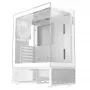 XPG Invader X Mini case PC Midi Tower, ATX/Micro-ATX/Mini-ITX, pannelli in vetro, 5 ventole ARGB da 120 mm, USB-C, senza alimentatore, bianco