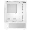 XPG Invader X Mini case PC Midi Tower, ATX/Micro-ATX/Mini-ITX, pannelli in vetro, 5 ventole ARGB da 120 mm, USB-C, senza alimentatore, bianco