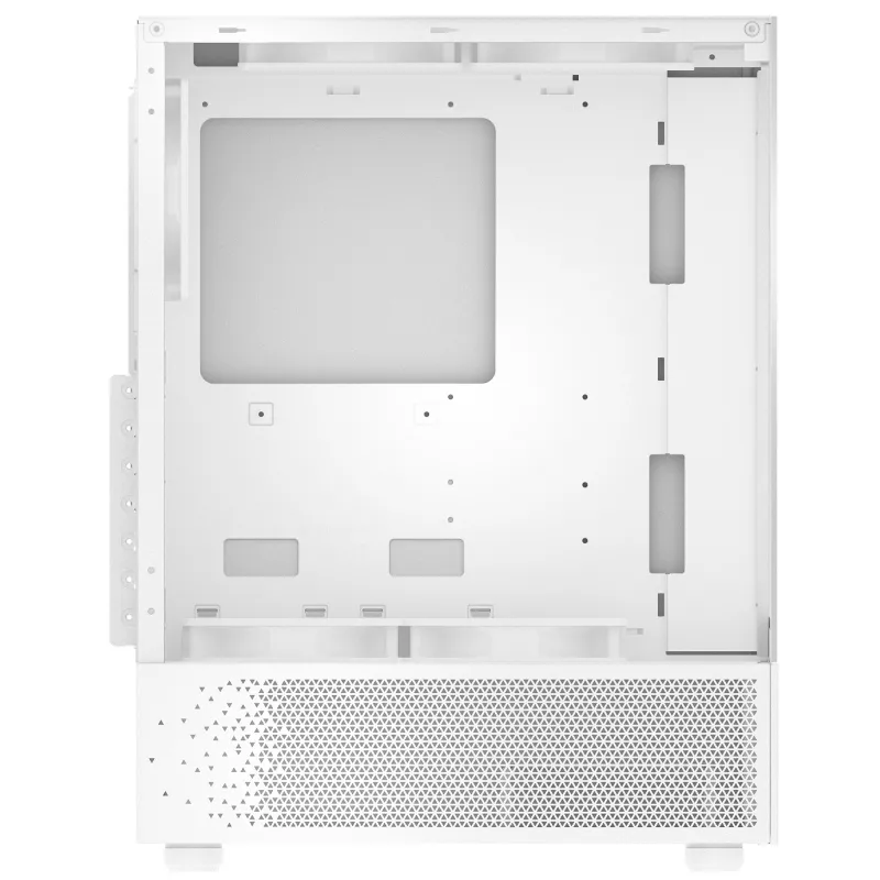 XPG Invader X Mini case PC Midi Tower, ATX/Micro-ATX/Mini-ITX, pannelli in vetro, 5 ventole ARGB da 120 mm, USB-C, senza alimentatore, bianco