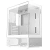 XPG Invader X Mini case PC Midi Tower, ATX/Micro-ATX/Mini-ITX, pannelli in vetro, 5 ventole ARGB da 120 mm, USB-C, senza alimentatore, bianco