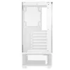 XPG Invader X Mini case PC Midi Tower, ATX/Micro-ATX/Mini-ITX, pannelli in vetro, 5 ventole ARGB da 120 mm, USB-C, senza alimentatore, bianco