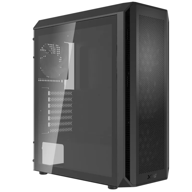 XPG VALOR AIR PLUS case MID-TOWER nero, Midi Tower, PC, nero, ATX, micro ATX, Mini-ITX, SPCC, 16 cm